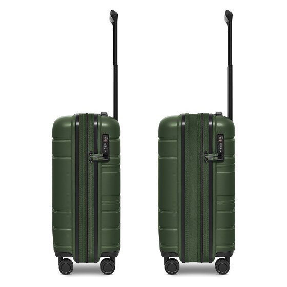 Redolz Essentials 11 4 wheels Cabin suitcase 55 cm Expandable