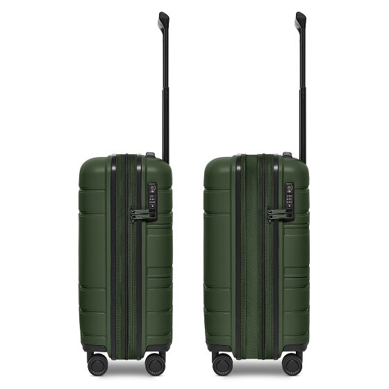 Redolz Essentials 11 4 wheels Cabin trolley 55 cm with expansion pleat