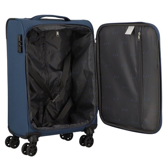 d&n Travel Line 6854 4 Roll Cabin Trolley 55 cm