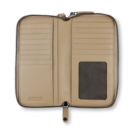 Bugatti Elsa Wallet RFID protection Leather 19 cm