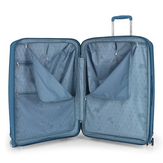 Gabol Queens 4 wheels Suitcase set 2-piece with expansion pleat