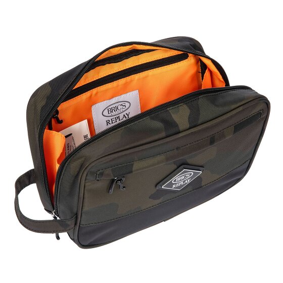 Bric's Replay Camouflage Toilet bag 25 cm