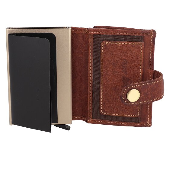 Greenburry Vintage Wallet RFID protection Leather 10 cm