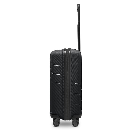 Redolz Essentials 17 4-wheel Cabin suitcase, 55 cm, with Soft-Pocket Laptop Compartment