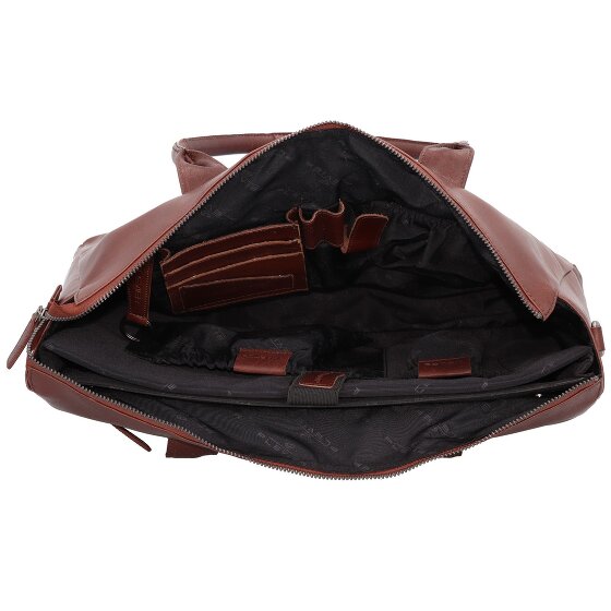 Plevier Rock Copal Shoulder Bag Leather 44 cm Laptop compartment