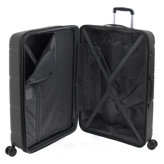 Gladiator 0800 4 wheels Trolley 76 cm with expansion pleat