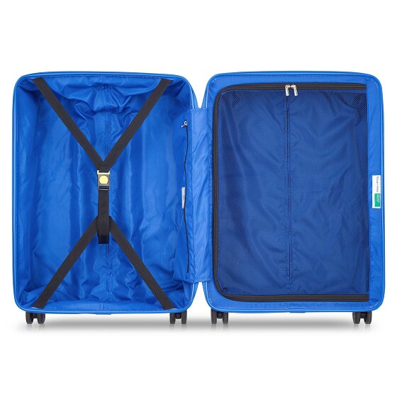 Delsey Paris x United Colors of Benetton Fabrica 4-wheel suitcase set 3 pcs.