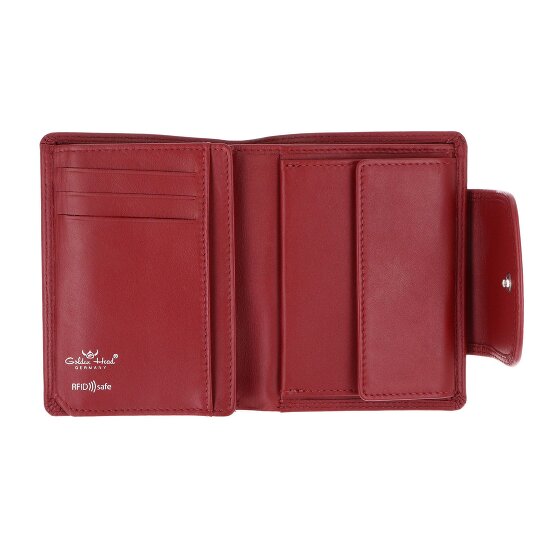 Golden Head Polo Wallet RFID protection Genuine Leather 12 cm