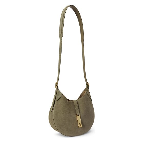POLO RALPH LAUREN Polo ID Shoulder Bag Genuine Leather 25 cm