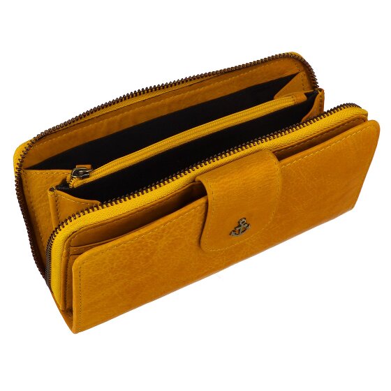 Harbour 2nd Anchor Love Felina Wallet RFID protection Leather 19 cm