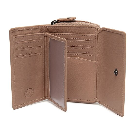 The Chesterfield Brand Zelan Wallet RFID protection Genuine Leather 12 cm