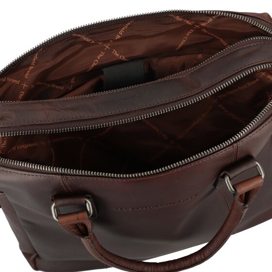 The Chesterfield Brand Santiago Briefcase Leather 32 cm Laptop compartment