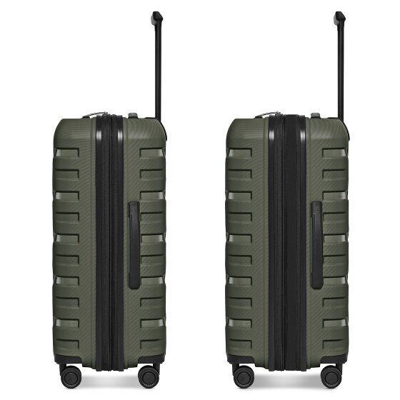 Smartbox Edition 01 4 wheels Suitcase set 3-piece with expansion pleat