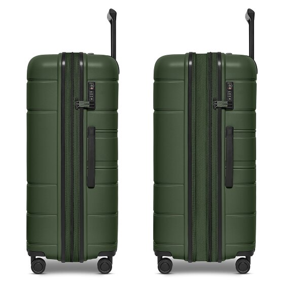 Redolz Essentials 11 4 wheels Trolley 76 cm with expansion pleat