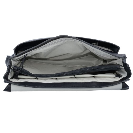 Jost Futura briefcase leather 38 cm laptop compartment