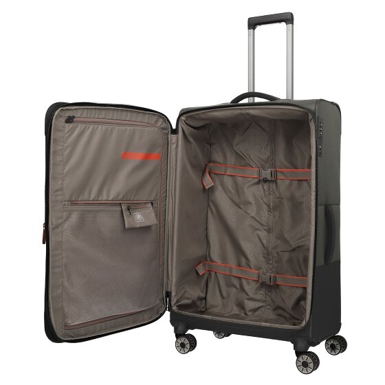 Travelite Crosslite 5.0 4 wheels Trolley L 77 cm with expansion pleat
