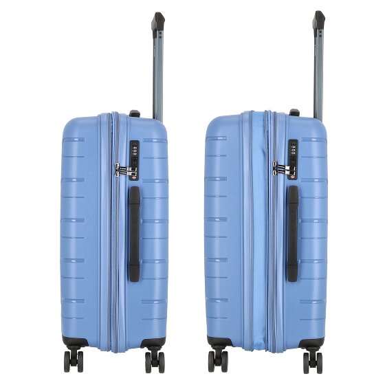 Polestream Strz by Asteroid 4 wheels Trolley M 64 cm with expansion pleat