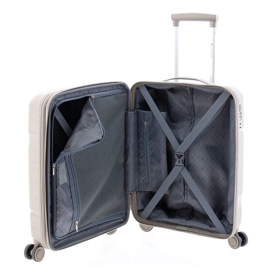 Gladiator 3800 4 wheels Cabin trolley 55 cm with expansion pleat