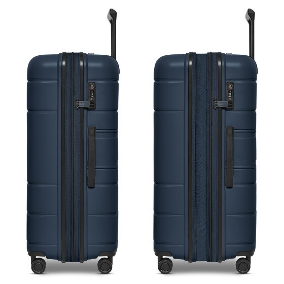 Redolz Essentials 11 4 wheels Trolley 76 cm with expansion pleat