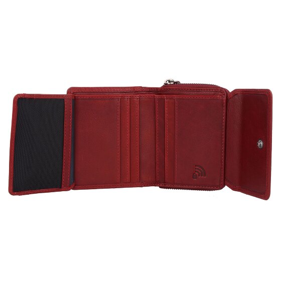 Jack Kinsky Wallet RFID protection Leather 11 cm