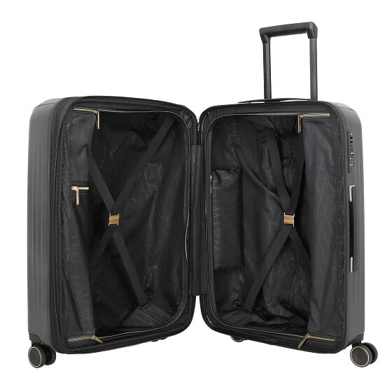 Travelite Barbara Novelty 4 wheels Suitcase set 3-piece with expansion pleat