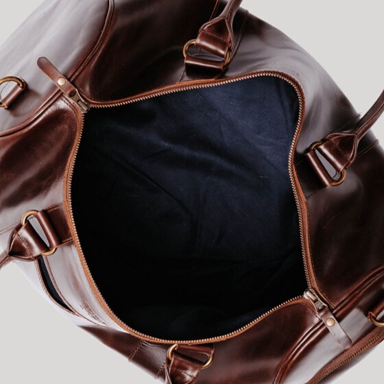 Buckle & Seam Collin Weekender travel bag Leather 48 cm