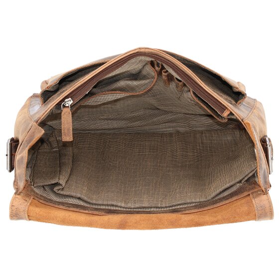 Pride and Soul Ben shoulder bag leather 33 cm laptop compartment