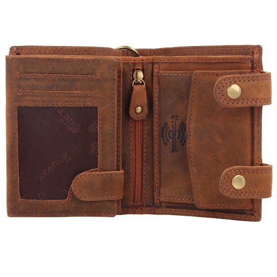 Greenland Nature Montenegro Wallet RFID protection Genuine Leather 2 cm