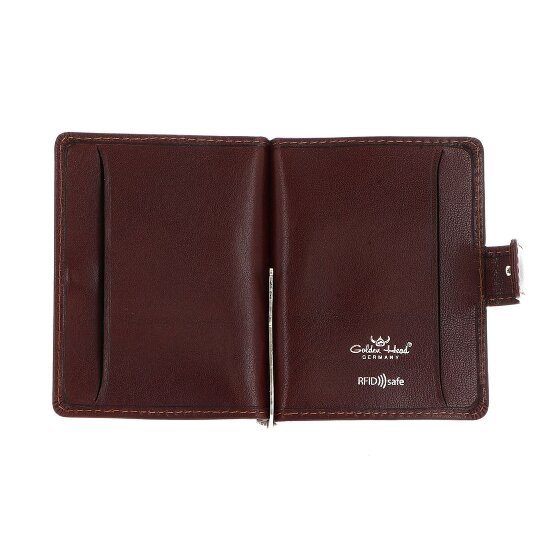 Golden Head Colorado Wallet RFID protection Genuine Leather 10 cm