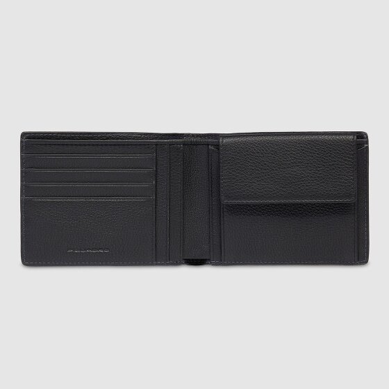 Piquadro Than Wallet RFID protection Leather 12.5 cm
