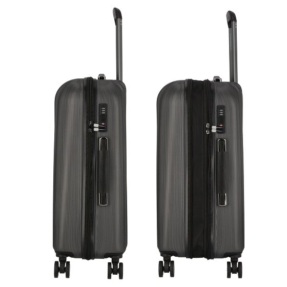 Polestream Moonrock 4 wheels Trolley 69 cm with expansion pleat
