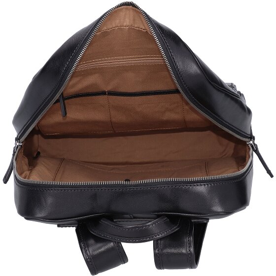 The Bridge Vespucci backpack leather 41 cm laptop compartment