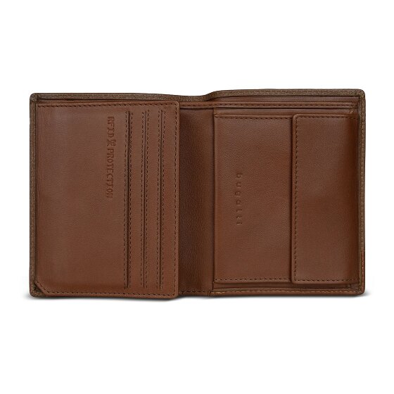 Bugatti Due Wallet RFID protection Leather 9 cm