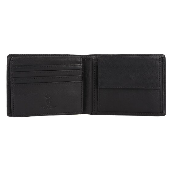 Jack Kinsky Wallet RFID protection Leather 12 cm