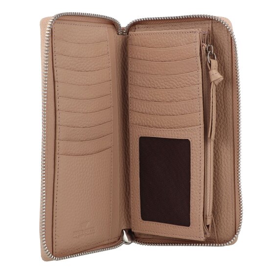 Braun Büffel Hanna Wallet RFID protection Leather 18.5 cm Braun Büffel Hanna Wallet RFID protection Leather 18.5 cm