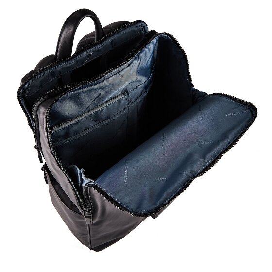 Piquadro Zaino Daypack Leather 34 cm Laptop compartment
