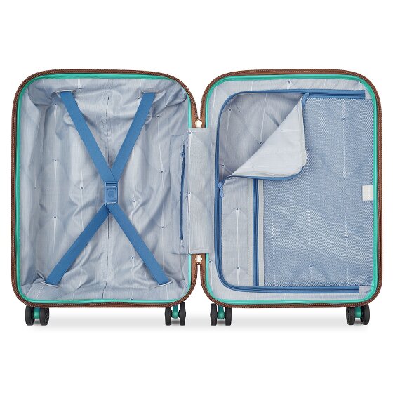 Delsey Paris Freestyle 4 wheels Cabin trolley 55 cm