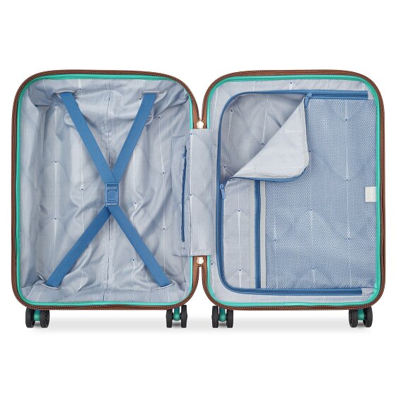 Delsey Paris Freestyle 4 wheels Cabin trolley 55 cm