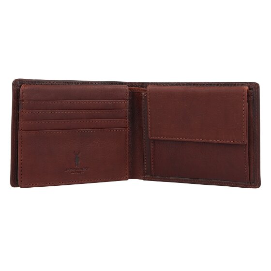Jack Kinsky Wallet RFID protection Leather 12 cm