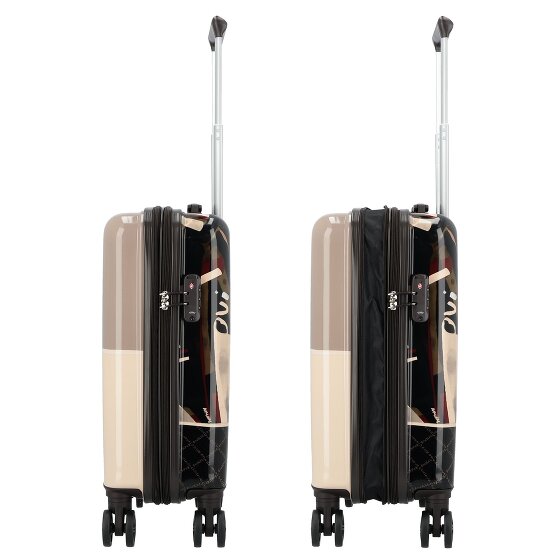Anekke Viaje 4 wheels Cabin trolley 55 cm with expansion pleat