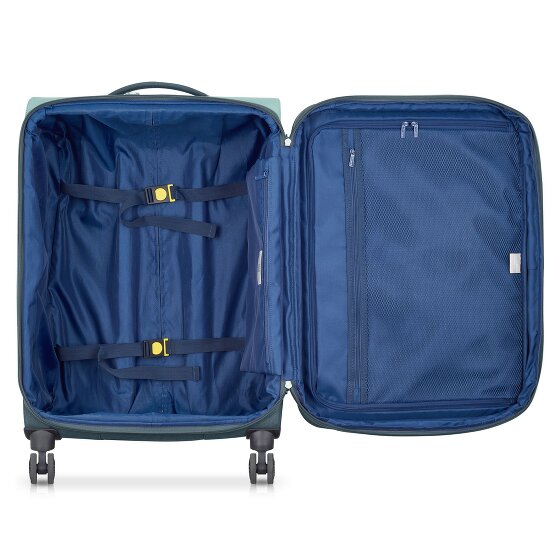 Delsey Paris Brochant 3 4 wheels Trolley 67 cm with expansion pleat