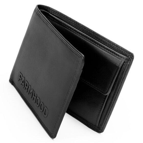 Farmhood Memphis Wallet RFID protection Genuine Leather 12.5 cm