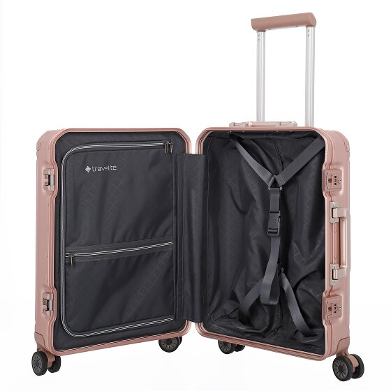Travelite Next 4 wheels Cabin trolley 55 cm Laptop compartment