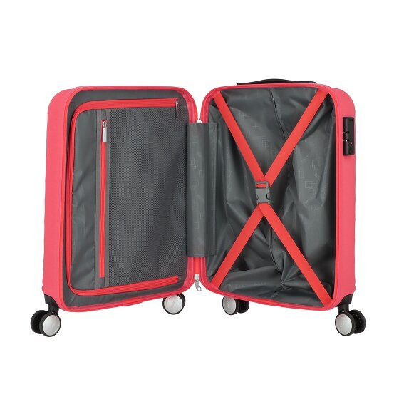 American Tourister Summer Square 4 wheels Cabin trolley 55 cm