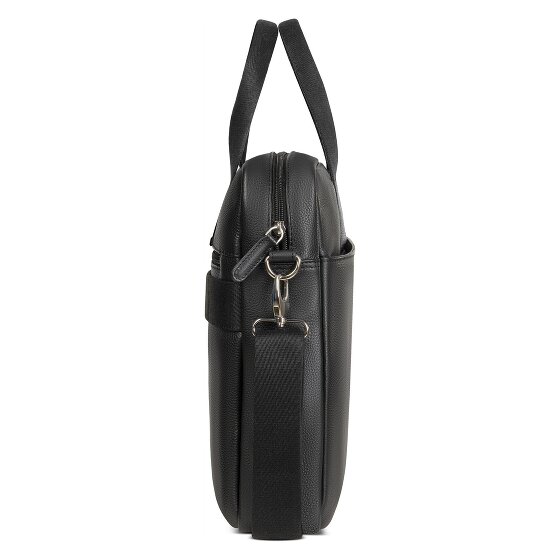 Bugatti Valencia Briefcase Genuine Leather 37 cm Laptop compartment