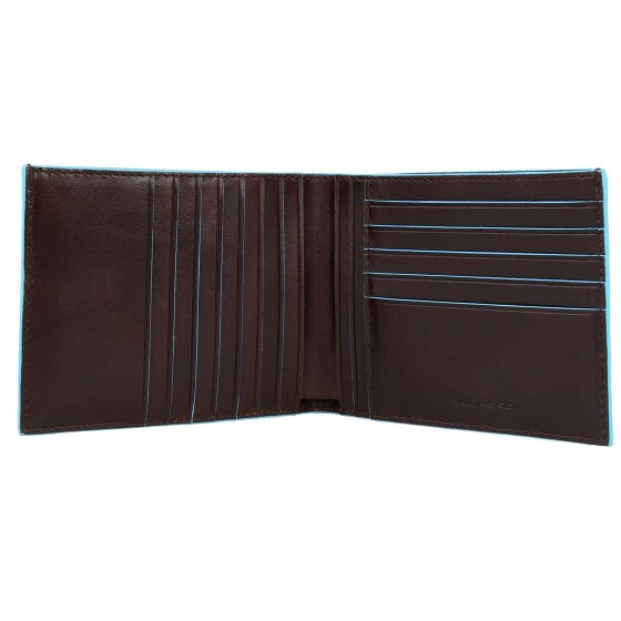 Piquadro Blue Square Credit card case Genuine Leather 12 cm