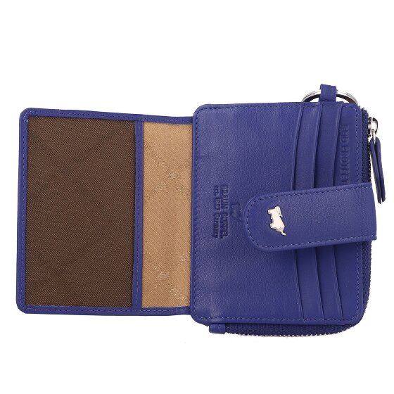 Braun Büffel Joy Credit card case RFID protection Leather 11 cm