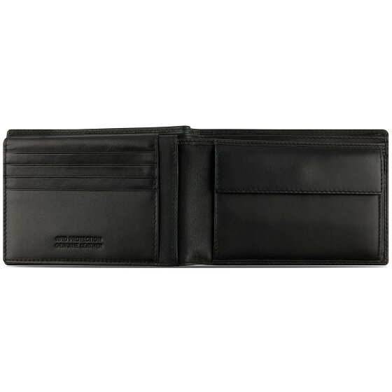 Bugatti Super Slim Wallet RFID protection Leather 12 cm