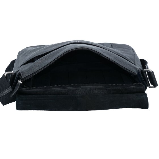 Leonhard Heyden Berlin Messenger shoulder bag leather 32 cm laptop compartment