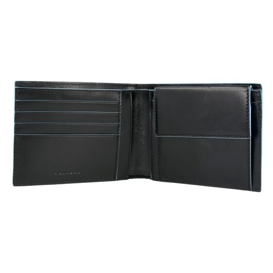 Piquadro Blue Square wallet leather 12.5 cm